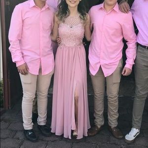 Pink prom dress ! 💓🌅🧚‍♀️